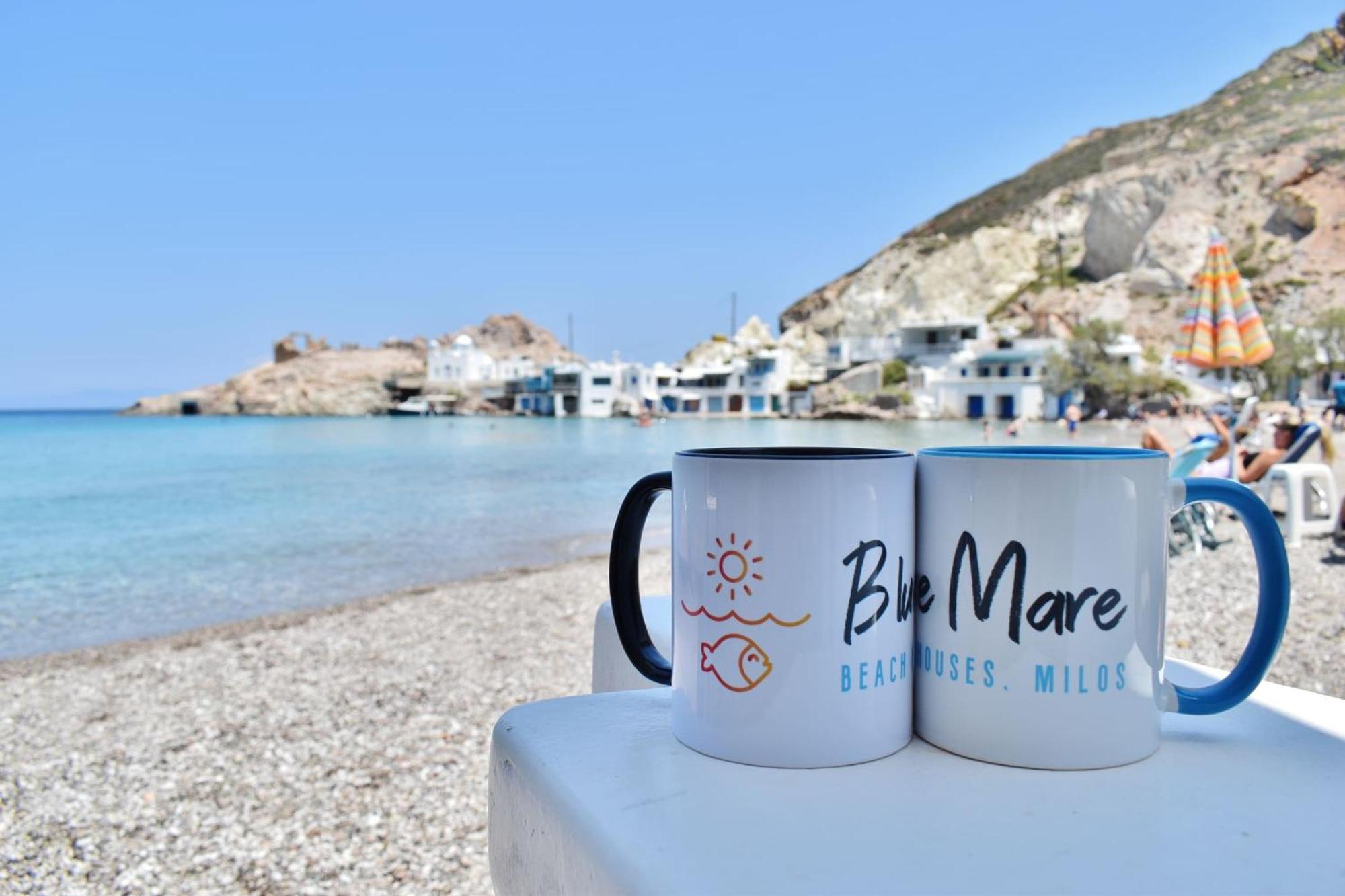 Blue Mare Apartments On The Beach Firopotamos Cameră foto
