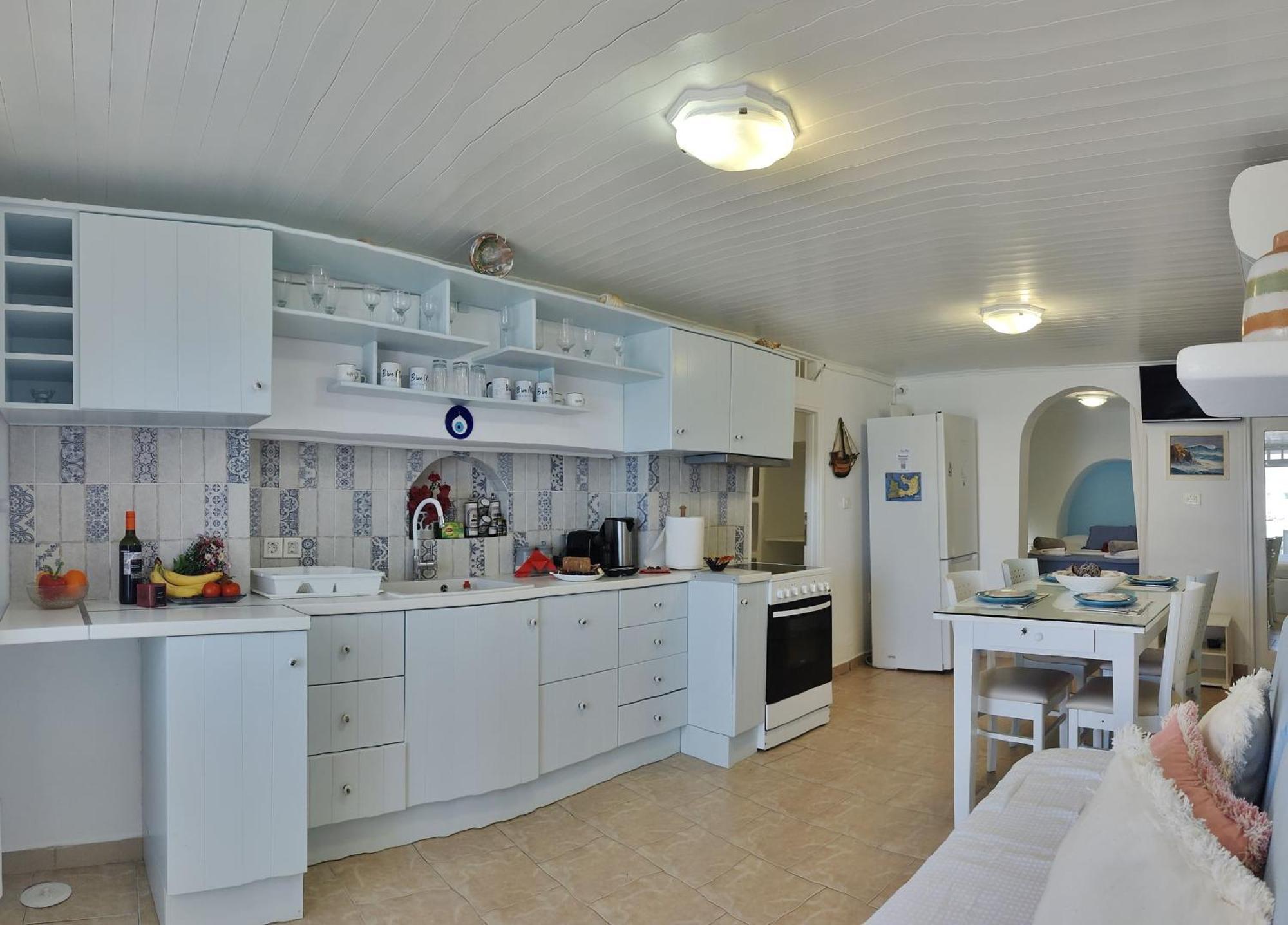 Blue Mare Apartments On The Beach Firopotamos Cameră foto