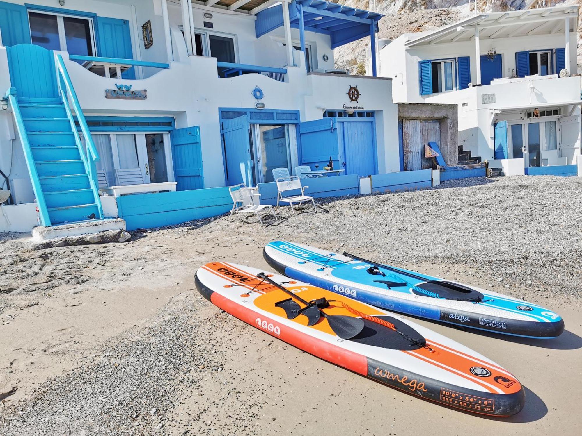 Blue Mare Apartments On The Beach Firopotamos Cameră foto